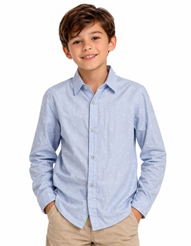 Camisa nene manga larga cruces.Popeye