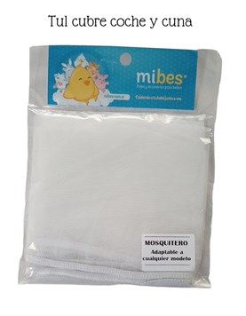 TUL CUBRE COCHE Y CUNA MIBES