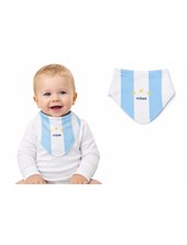 BABERO BANDANA SUBLIMADA MUNDIAL ARGENTINA. MI BES