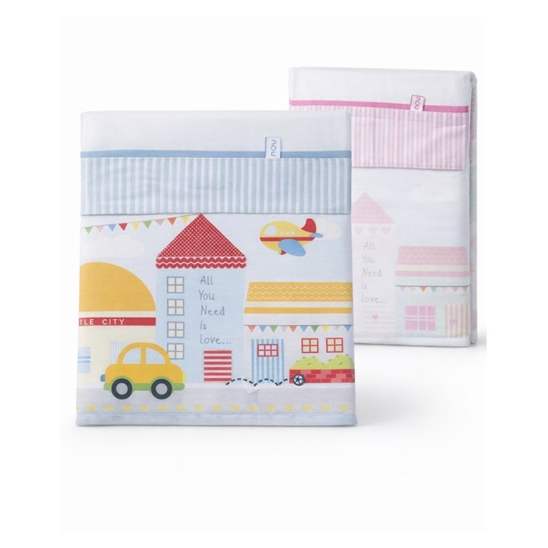 SABANA PARA CUNA SUBLIMADA 3 PIEZAS. MI BES