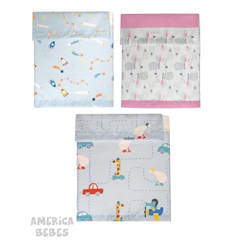 SABANAS PARA CUNA ESTAMPAS VARIAS. 1,45X 0,85M. MIBES