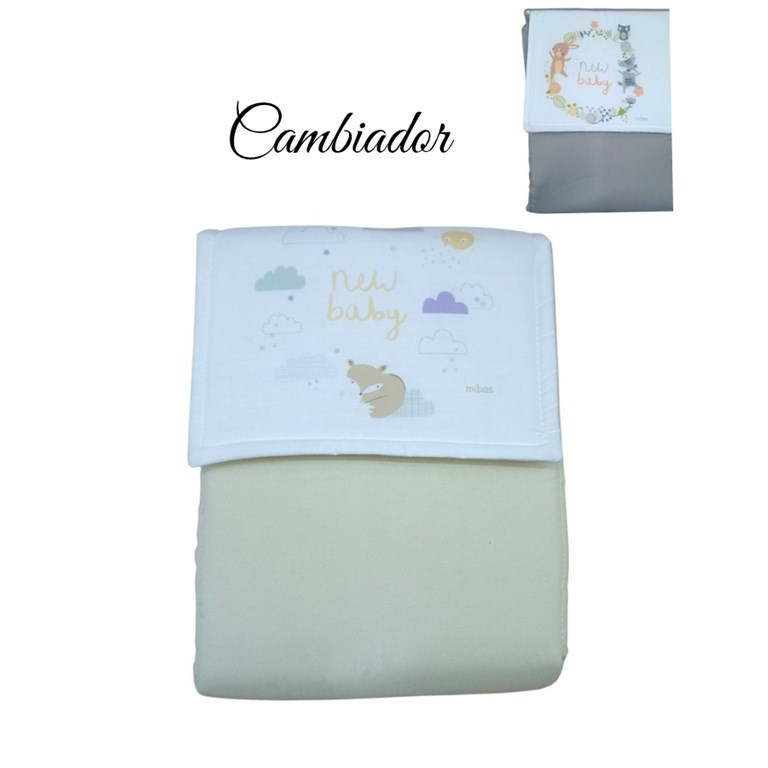 CAMBIADOR SUBLIMADO NEW BABY. COLORES SURTIDOS. MI BES