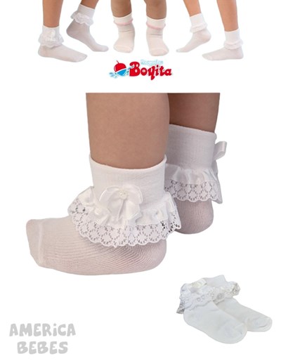 Zoquet c/ aplique y broderie. Boyita