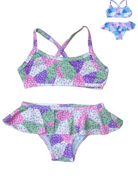 BIKINI NENA TOP Y VEDETINA PATCHWORK. GADI