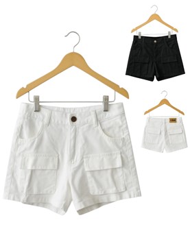 Short de nena en gabardina.Baby way