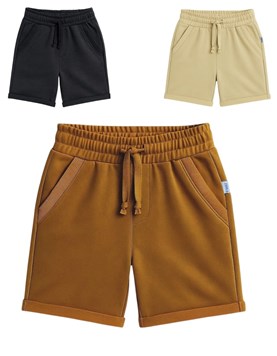 Short rustico de varon con detalles en morley.Baby way