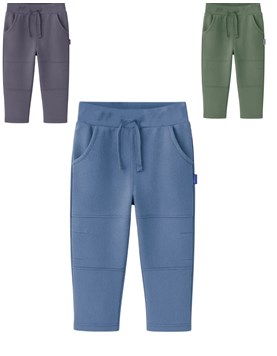 PANTALON RUSTICO PARA BEBE CON BOLSILLOS Y PESPUNTE. BABY WAY