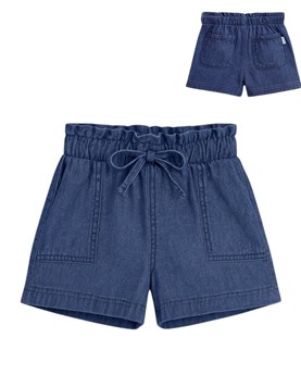 Short de bebe con cordon y bolsillo plaque. baby way