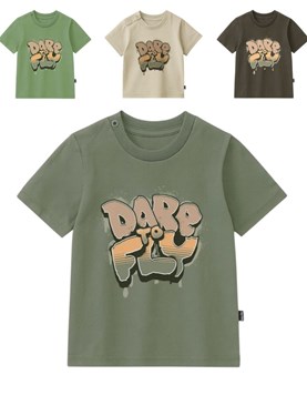 REMERA PARA BEBE MANGA CORTA ESTAMPA 'DARE TO FLY'. BABY WAY