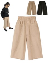 Pantalon palazzo pescador cotton texture para nena.Baby way