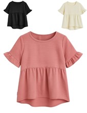 BLUSA MANGA CORTA PARA NENA. BABY WAY