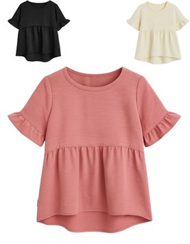 BLUSA MANGA CORTA PARA NENA. BABY WAY