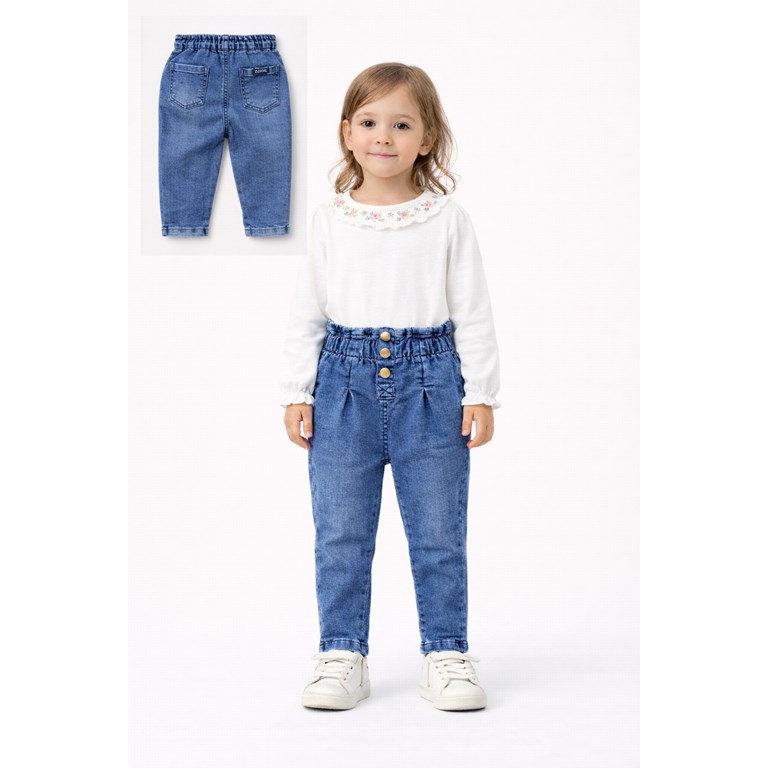PANTALON DE JEAN DENIM PARA BEBA. BABY WAY