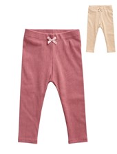 Calza de beba de morley con moño de cinta de raso. Baby Way