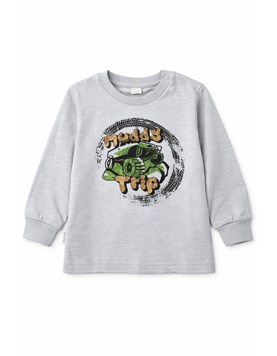 REMERA PARA BEBE MANGA LARGA ETAMPA 'MUDDY TRIP'. BABY WAY