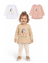 REMERA MANGA LARGA PARA BEBA ESTAMPA ANIMALITO. BABY WAY