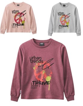 REMERAR MANGA LARGA DE NENA ESTAMPA SIGNO PAZ. BABY WAY