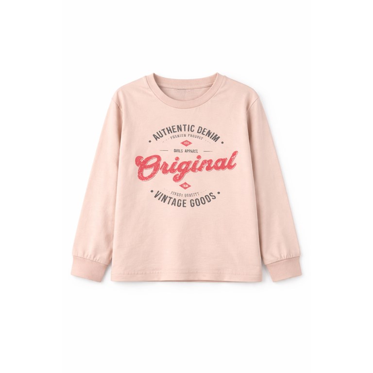 REMERA PARA NENA MANGA LARGA ESTAMPA 'ORIGINAL'. BABY WAY