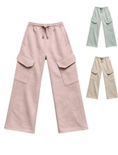 PANTALON DE FRISA DE NENA CARGO 'EXTRA WISW LEG'. BABY WAY