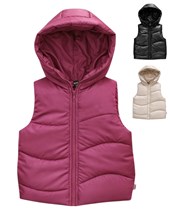 Chaleco de siré de nena con capucha. Baby Way