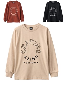 REMERA MANGA LARGA PARA NENE, ESTAMPA 'SKATING'. BABY WAY