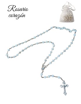 Rosario corazon comunion.