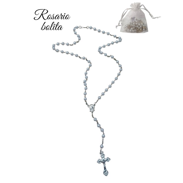 Rosario bolita Comunión.