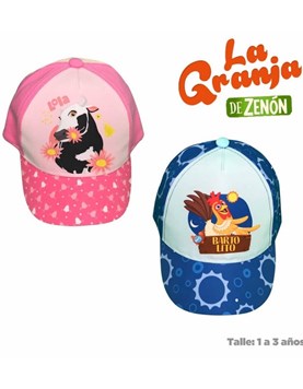 GORRA CON VISERA LA GRANJA DE ZENON. DISNEY