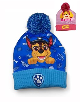 GORRO PAW PATROL C/POMPON INVIERNO DISNEY