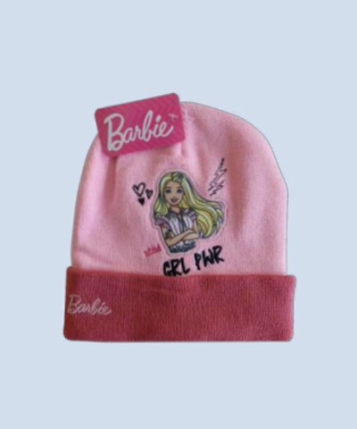 GORRO TEJIDO NENA COMBINADO BORDADO BARBIE DISNEY