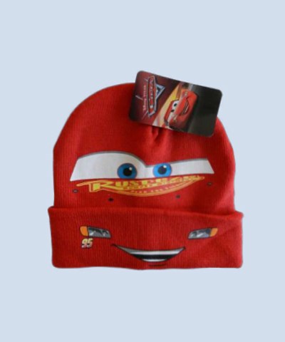 GORRO TEJIDO NIÑO ESTAMPADO RAYO MAC QUEEN CARS DISNEY