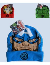 GORRO TEJIDO AVENGERS PARA VARON MOTIVOS::HULK CAPITAN AMERICA IRONMAN DISNEY