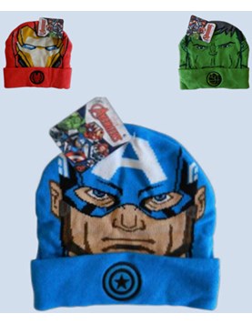 GORRO TEJIDO AVENGERS PARA VARON MOTIVOS::HULK CAPITAN AMERICA IRONMAN DISNEY