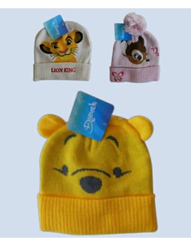 GORRO TEJIDO SURTIDO POOH BAMBI Y LION KING DISNEY