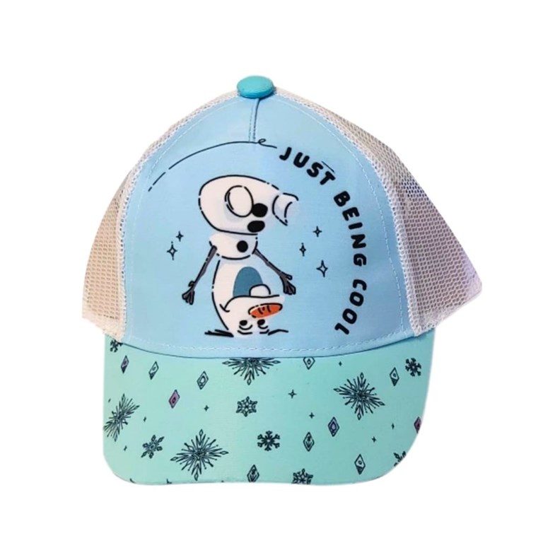 DFZ6226 GORRA CON VISERA PARA NENA FROZEN DISNEY