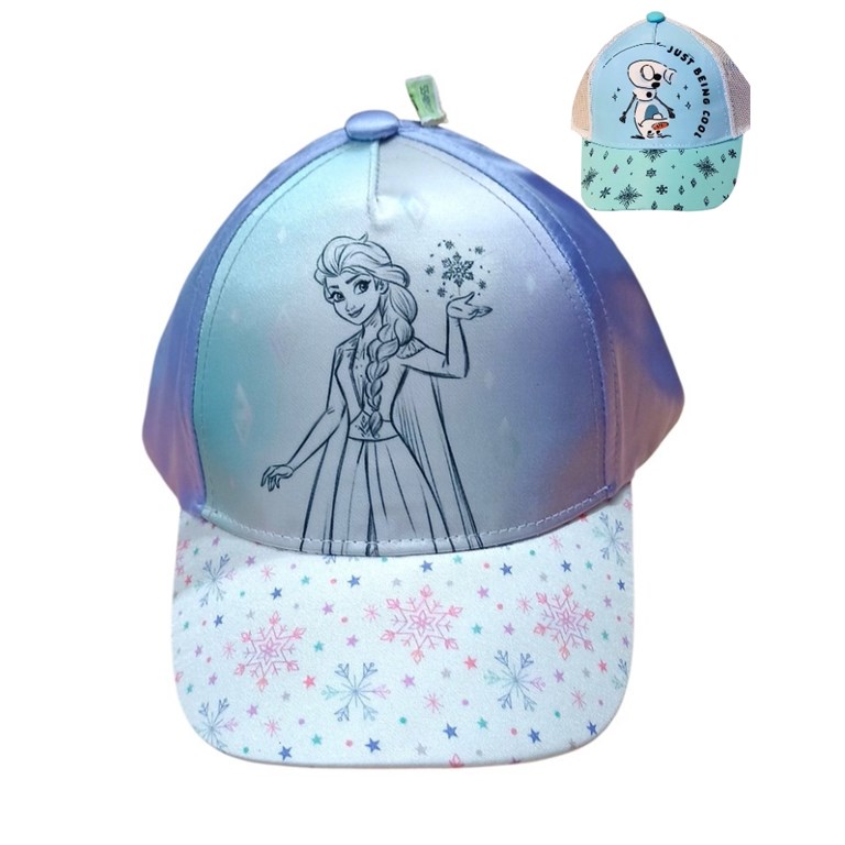 DFZ6226 GORRA CON VISERA PARA NENA FROZEN DISNEY