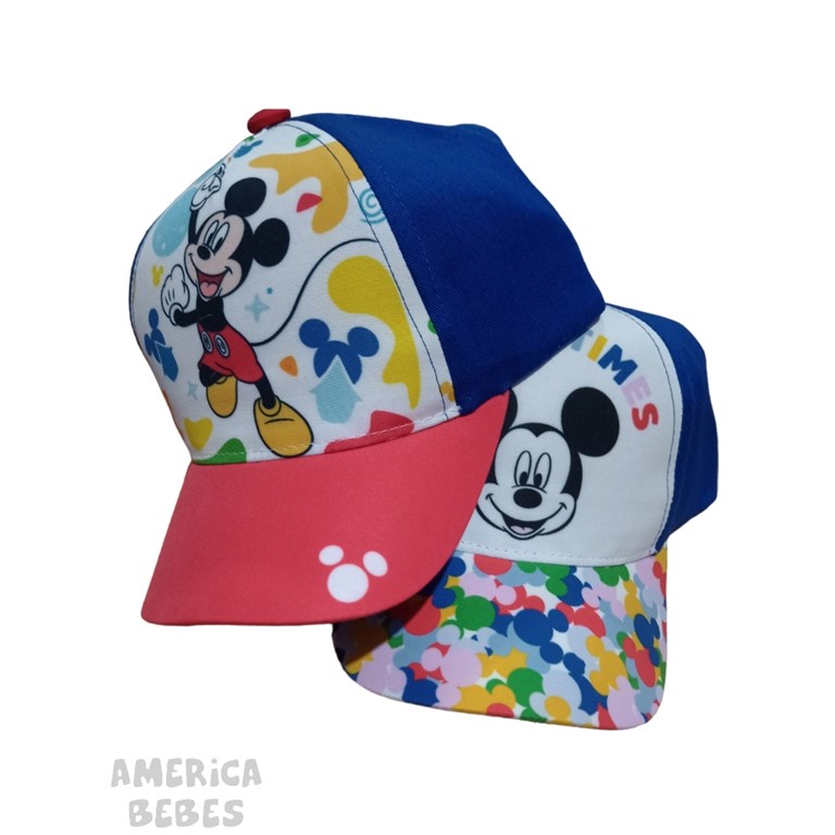 DMK5791 GORRO CON VICERA MICKEY DISNEY