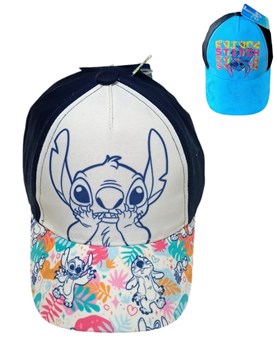 GORRA CON VISERA STITCH. DISNEY