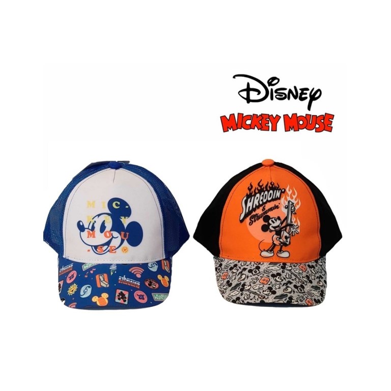 GORRO CON VISERA ESTAMPA MICKEY. DISNEY