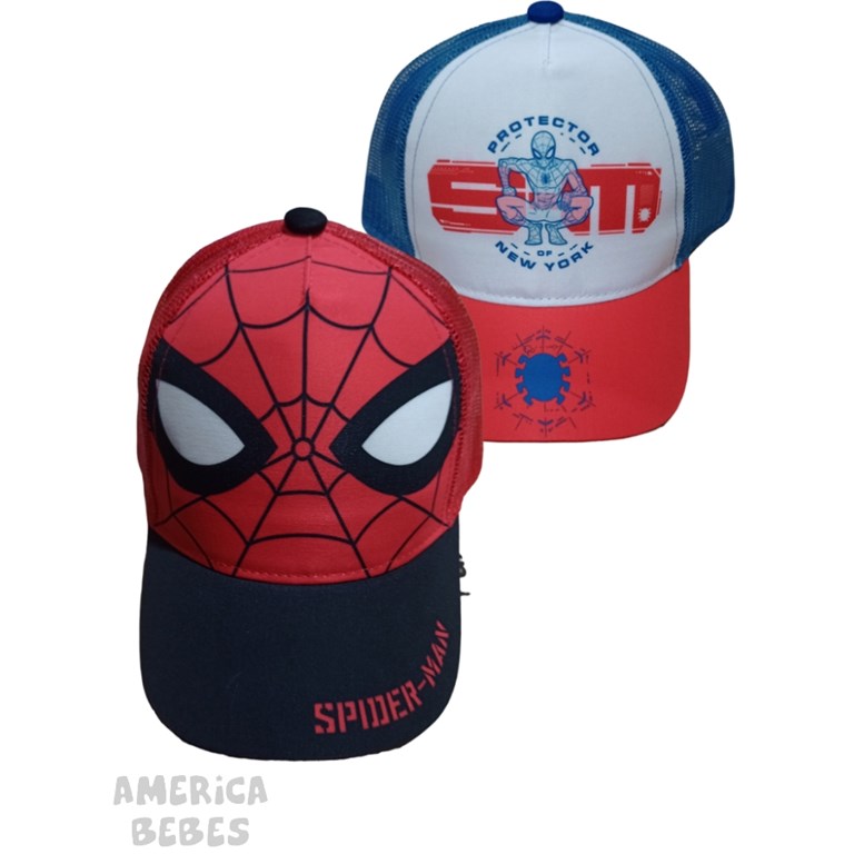 GORRO C/VICERA SPIDERMAN DISNEY