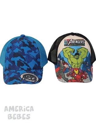 DAV6244 GORRA CON VISERA PARA NENES AVENGERS DISNEY
