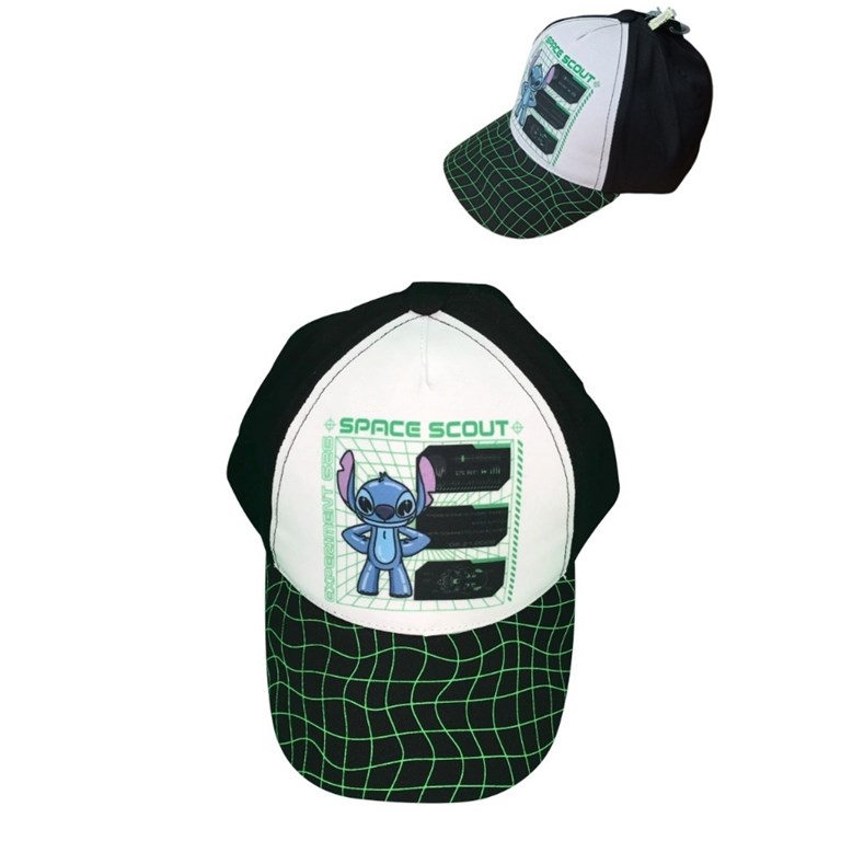 GORRA CON VISERA STITCH. DISNEY
