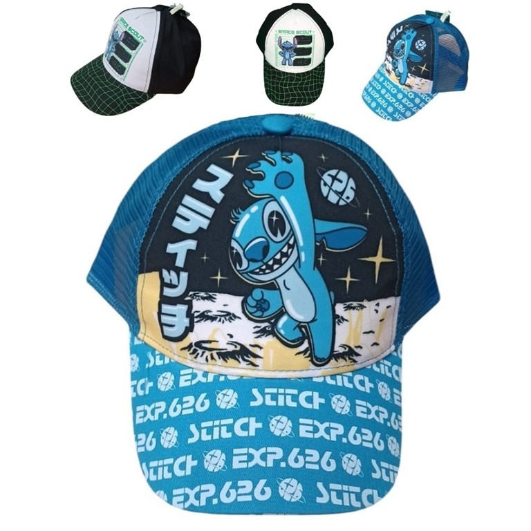 GORRA CON VISERA STITCH. DISNEY