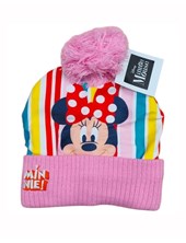 gorro minnie con pompon disney