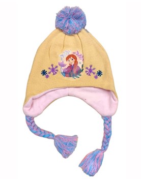 gorro frozen con trenzas disney