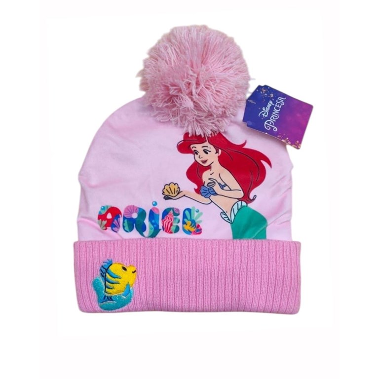 gorro la sirenita con pompon Disney