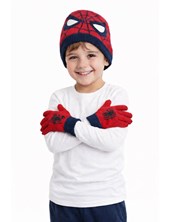 SET INFANTIL GORRO Y GUANTES SPIDERMAN. DISNEY