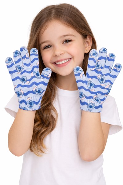 GUANTE INFANTIL DE LANA LILO & STICH. DISNEY
