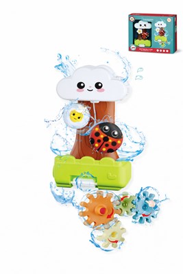 BX56 - TOBOGAN PARA JUGAR EN LA BAÑERA CON SOPAPA PARA ADHERIR EN PARED. LOVE