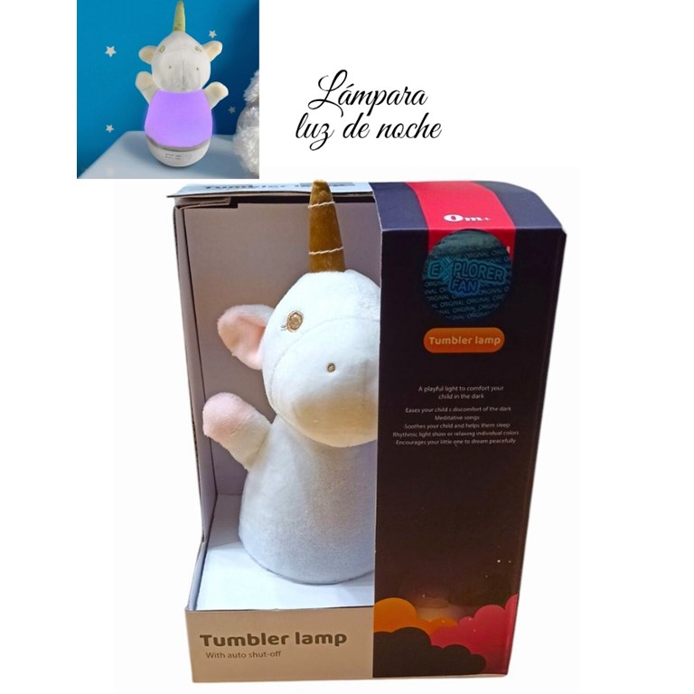 LZ03 LAMPARA LUZ DE NOCHE UNICORNIO. LOVE